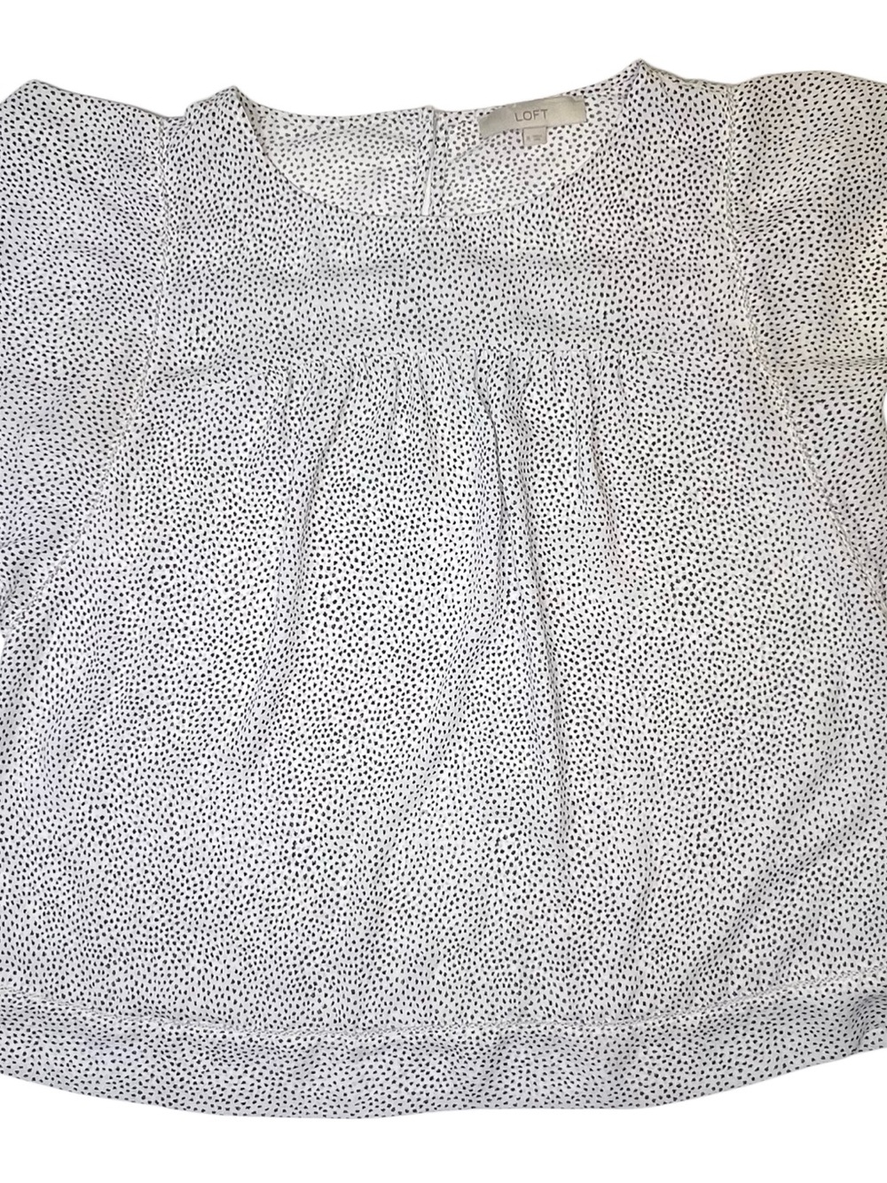 LOFT Women’s M Short Sleeved Blouse Top Excellent Condition